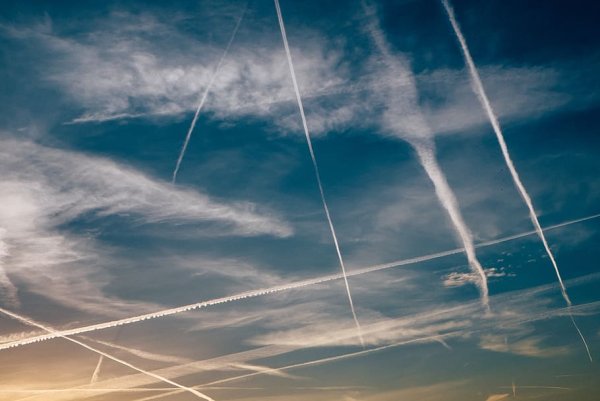 Облака закат