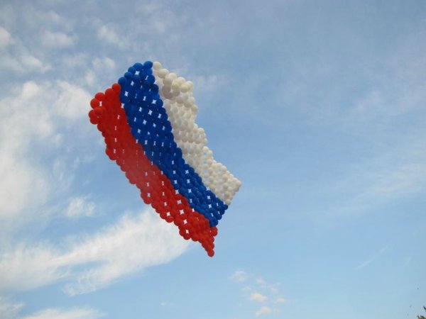 Креативный флаг России