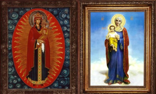 Икона Пресвятой Богородицы Благодатное небо