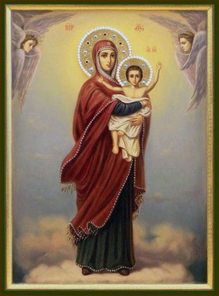 Образ Божией матери Благодатное небо