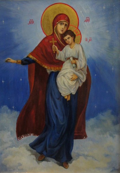 Икона БМ августовская