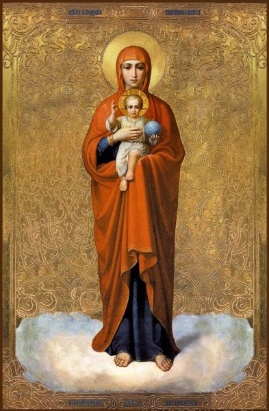 Икона Богородицы Благодатное небо Смоленская