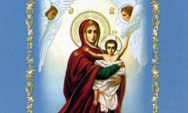 Образ Пресвятой Богородицы Благодатное небо