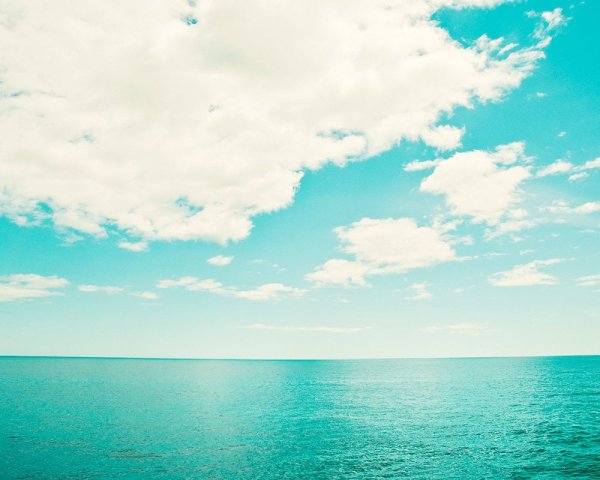 Бирюзовое небо