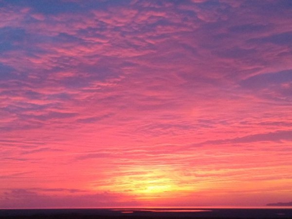 Ванильное небо пейзаж