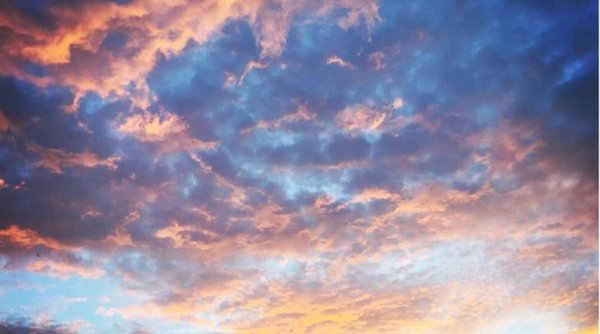 Ванильное небо картинки