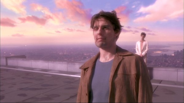 Розово белые облака