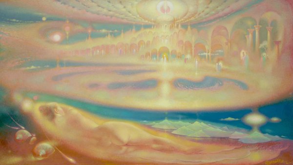 Художник Сергей Кузнецов Небесная Россия