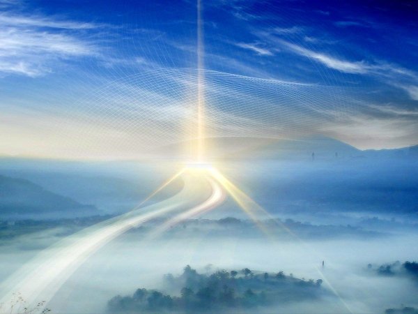 Небо с облаками