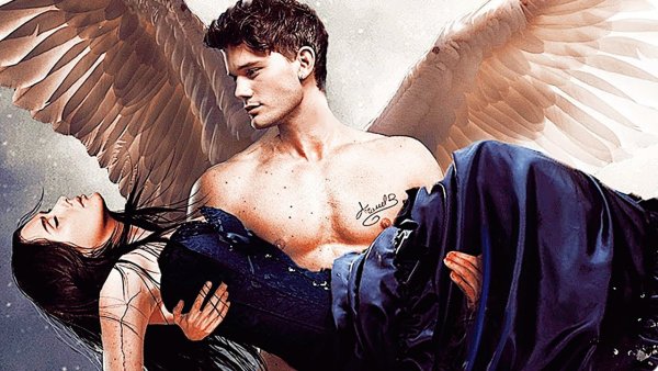 Девушка и юноша с крыльями