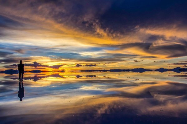 Солончак Салар-де-Уюни, Боливия