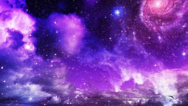 Пейзаж ночного города