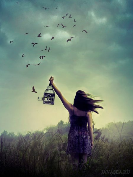 Душа улетает