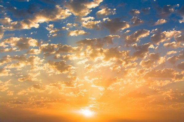 Золотые облака