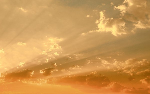 Золотые облака