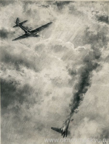 Воздушный бой ВОВ 1941-1945