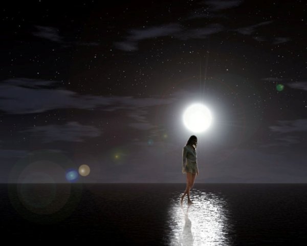 Человек уходит в небо