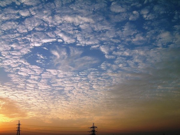 Эффект Fallstreak облака