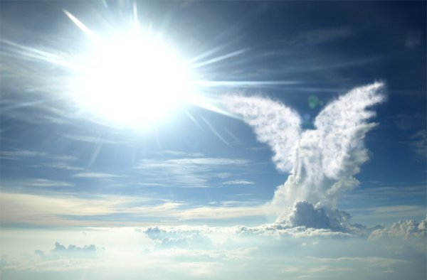 Ангел в небесах