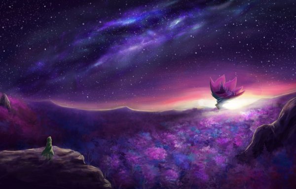 Фэнтези фиолетовый