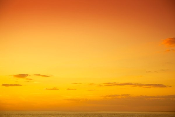 Рассвет на море