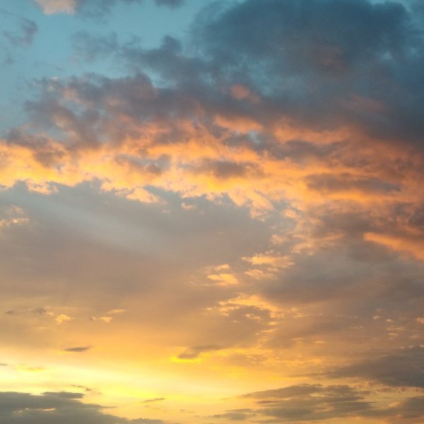 Небо рассвет