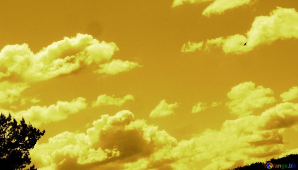 Небо ранний вечер