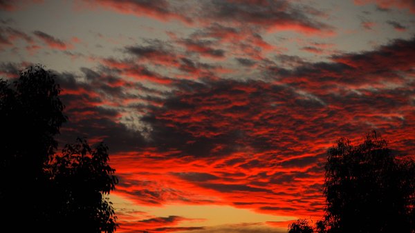 Красный закат