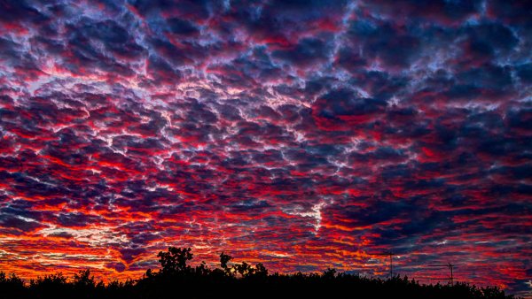 Красное небо