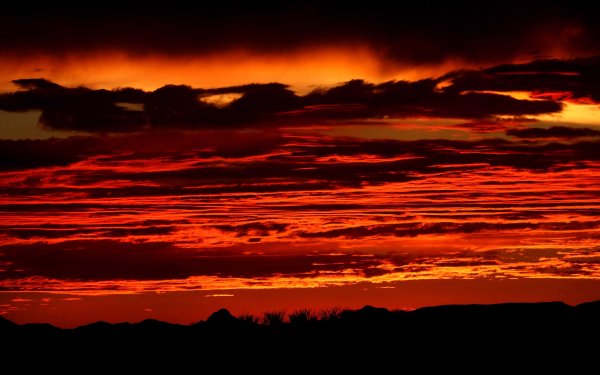 Красное небо