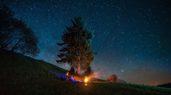 Ночь лето звезды