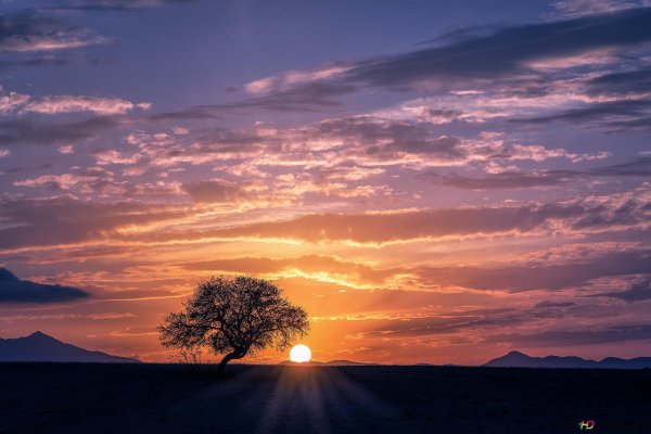 Закатное небо