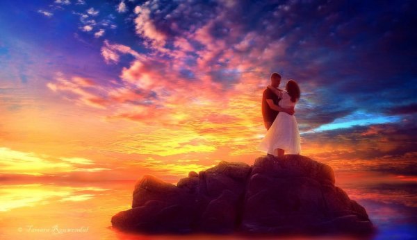 Звездное небо романтика