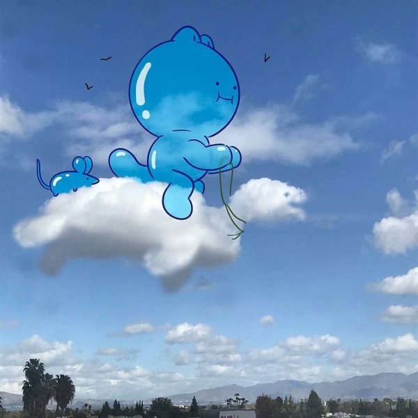 Прикольные облака