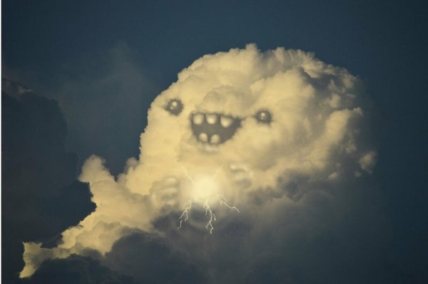 Туча смешная