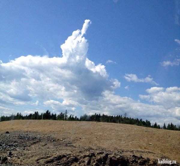 Смешные облака