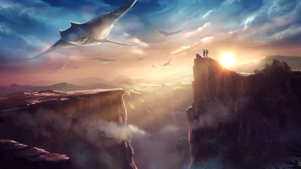 Фантастический Небесный пейзаж