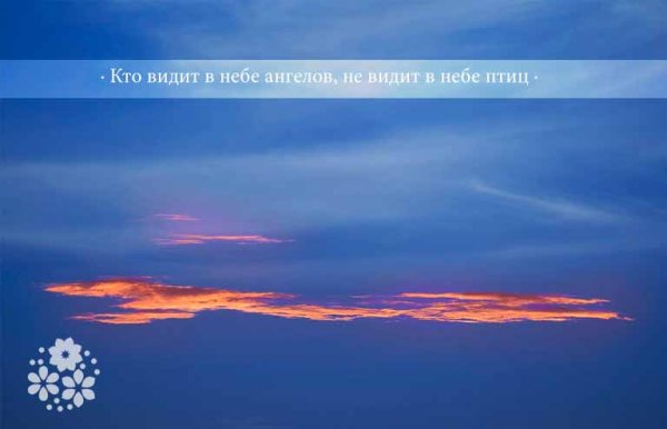Красивые выражения про небо