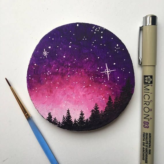 Космос маркерами