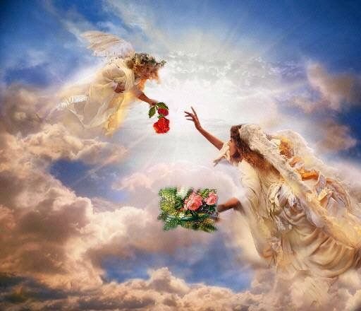 Ангел в небесах