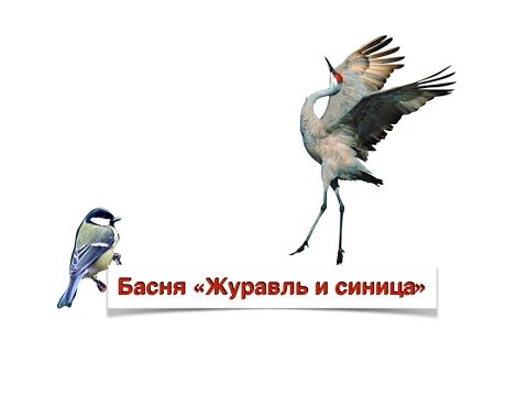 Синица басня Крылова