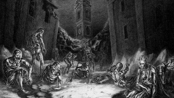 Дерево с корнями в виде легких