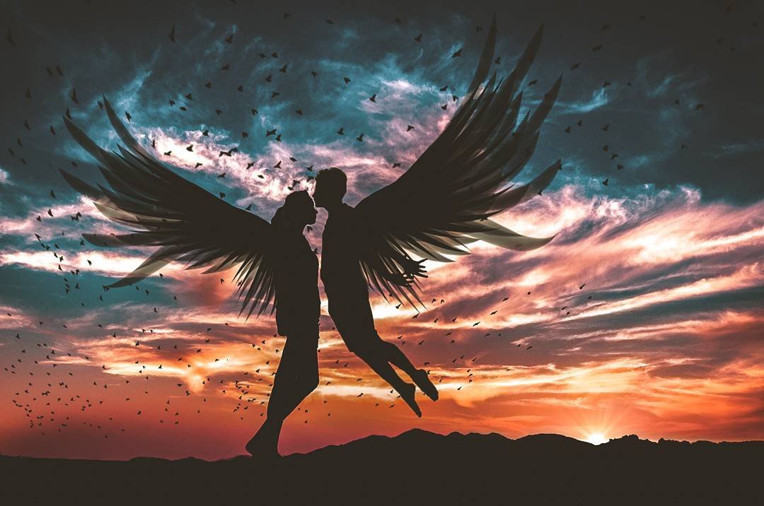 Девушка с крыльями ангела со спины: порно видео на albatrostag.ru