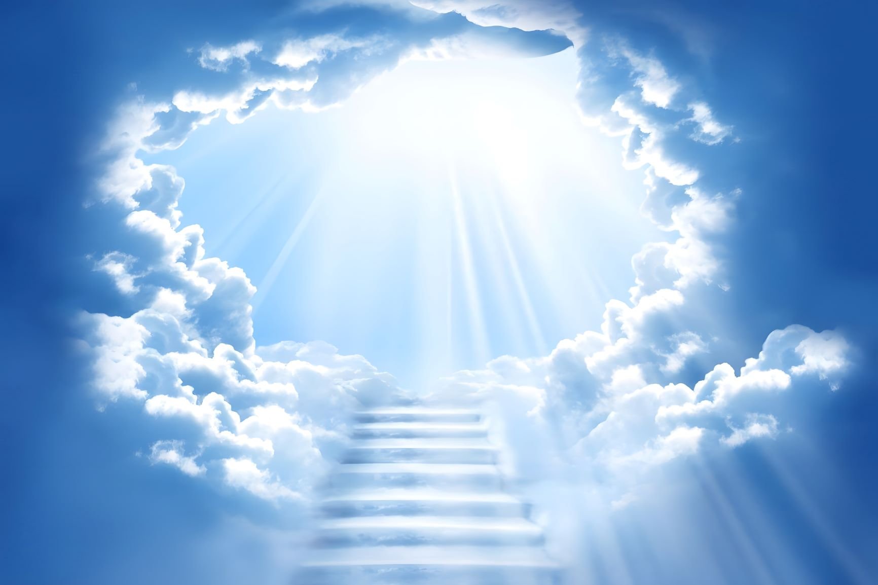 Умерший сразу в рай. Рай Небесный. Бог в небе. Бог в облаках. Иисус в облаках.