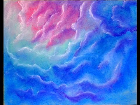 Иллюстрации пастелью