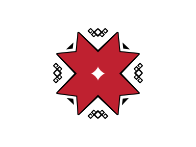 Удмуртский солярный знак орнамент