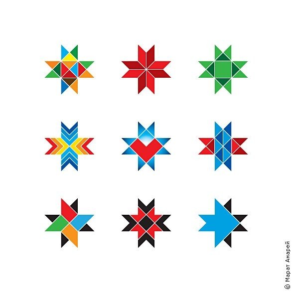 Славянские символы Алатырь