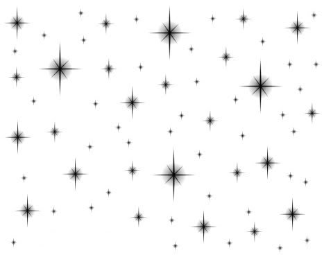 Звездочки белые