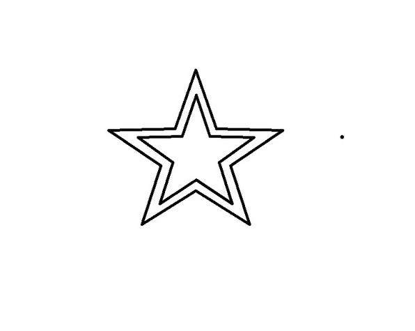 Звезда в кружочке