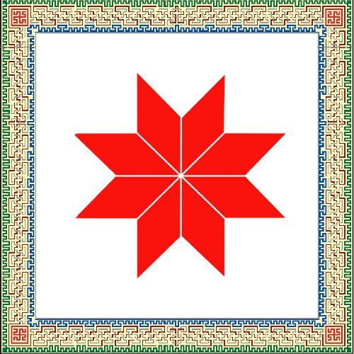 Звезда Алатырь (крест Сварога)символ